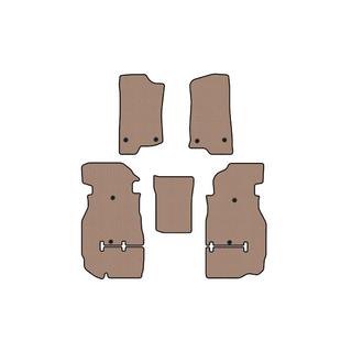 Carsuit rubberen automatten (Rubicon Unlimited/5-deurs, beige) foto 1