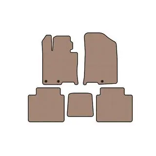 Rubberen automatten Carsuit (Beige) foto 2