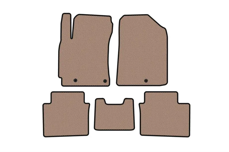 Kia Forte 2008–2024 Rubberen automatten Carsuit (2018-2021, beige) Image