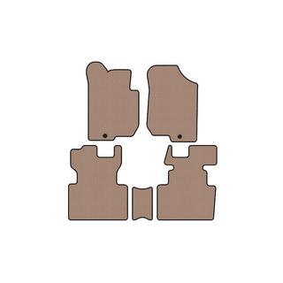Rubberen automatten Carsuit (2006-2012, 2 rijen, 7-zits, beige) foto 1
