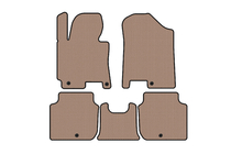 Kia Forte 2008–2024 Rubberen automatten Carsuit (2012-2016, beige) foto 1