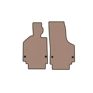 Rubberen automatten Carsuit (Beige) foto 1