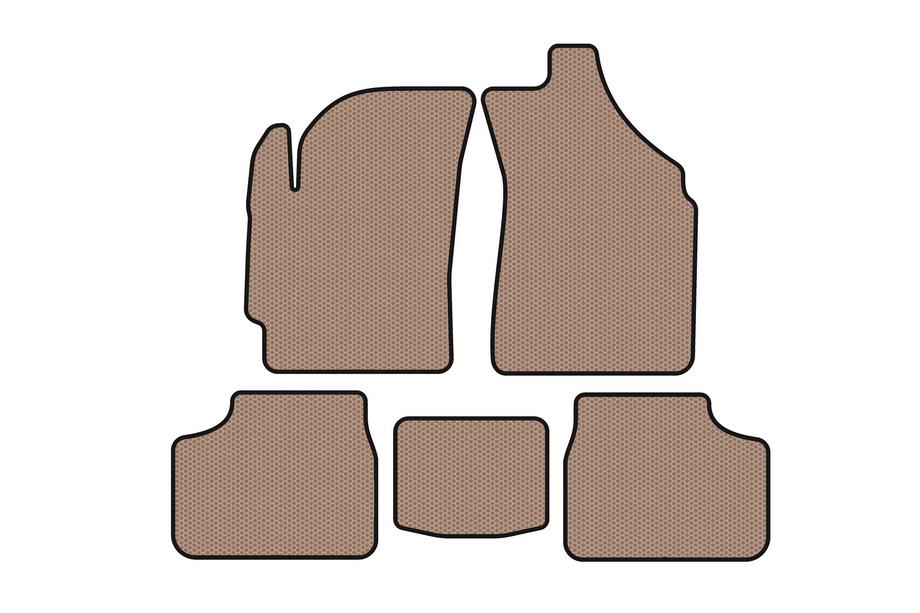 Daewoo Matiz 1998–2008 Rubberen automatten Carsuit (Beige) Image