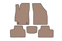 Daewoo Nubira 1997–1999 Rubberen automatten Carsuit (SD, beige) foto 1