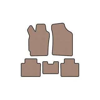 Rubberen automatten Carsuit (Beige) Lifan 320 2008– foto 1