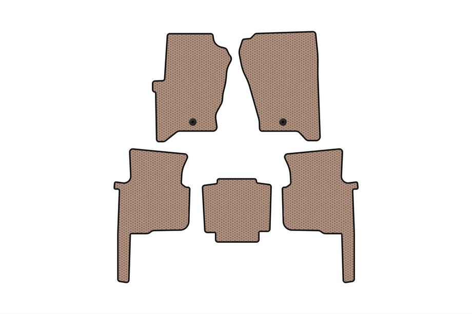 Land Rover Discovery III 2004–2009 Rubberen automatten Carsuit (Beige) Image