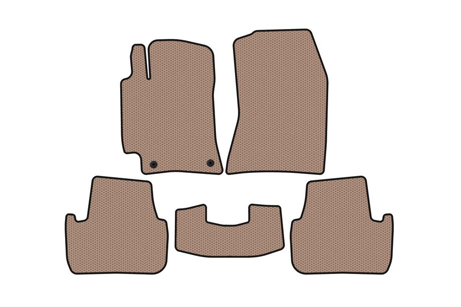 Lexus IS 1998–2005 Rubberen automatten Carsuit (Beige) Image