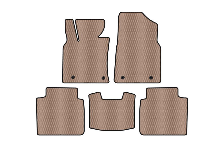Lexus ES 2018– Rubberen automatten Carsuit (SD, beige) Image