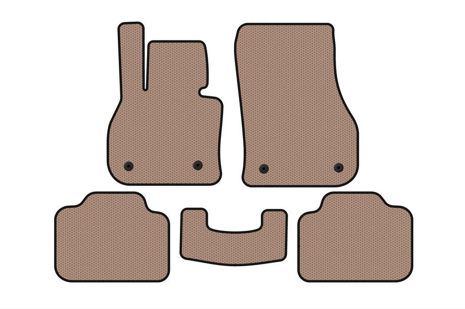 Mini Countryman F60 2017–2023 Rubberen automatten Carsuit (Beige) Foto 1