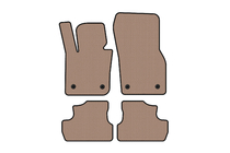 Mini Cooper F55/56/57 2014–2023 Rubberen vloermatten Carsuit (voor S F56, beige) foto 1
