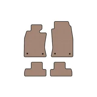 Rubberen automatten Carsuit (voor R50, beige) foto 1