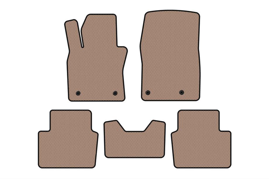 Mazda 3 2019– Rubberen automatten Carsuit (HB, beige) Image