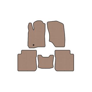 Rubberen automatten Carsuit (Beige) Mitsubishi Outlander 2001–2006 foto 1