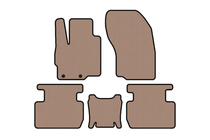 Mitsubishi Outlander 2021– Rubberen automatten Carsuit (Beige) foto 1