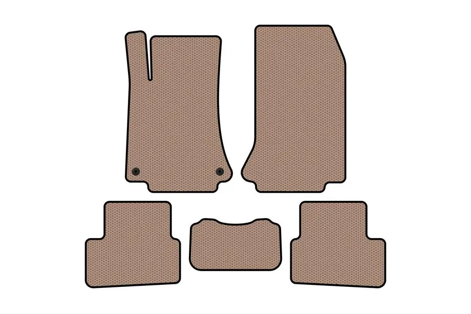 Mercedes A-Klasse W176 2012–2018 Rubberen automatten Carsuit (Beige) Image
