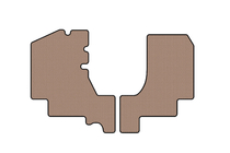 Mercedes T1 (207-410) 1977–1995 Rubberen automatten Carsuit (Beige) foto 1