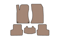Mercedes CLA C117 2013–2019 Rubberen automatten Carsuit (SD, beige) foto 1