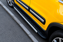 Fiat 500/500L 2013–2022 Duru side steps (2 stuks, aluminium) foto 1