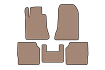 Mercedes S-class W140 1991–1998 Rubberen automatten Carsuit (SD, lange wielbasis, beige) foto 1