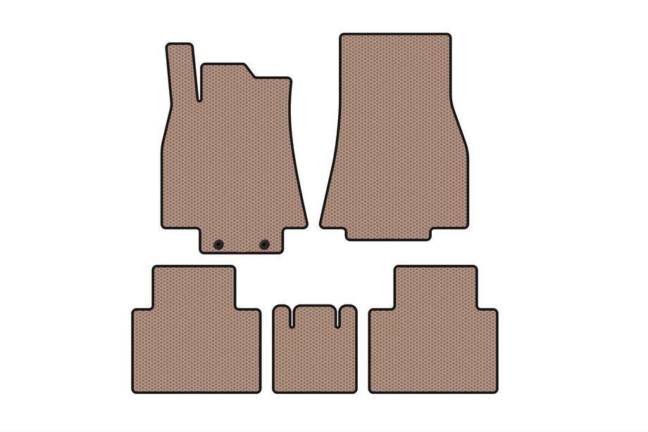 Mercedes B-Klasse W245 2005–2011 Rubberen automatten Carsuit (Beige) Foto 1