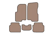 Smart 1998–2007 Rubberen automatten Carsuit (2003-2007, Forfour, Beige) foto 1