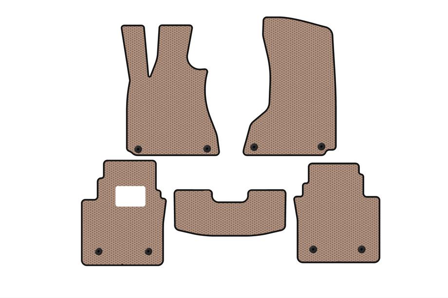 Maserati Quattroporte 2013–2023 Rubberen automatten Carsuit (SD, beige) Image