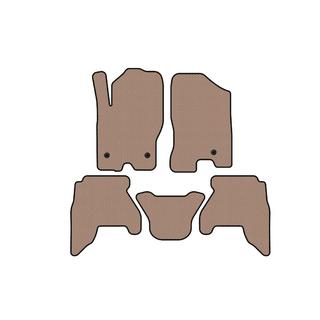 Rubberen automatten Carsuit V1 (2 rijen, beige, 2010-2014) Nissan Pathfinder R51 2005–2014 foto 1