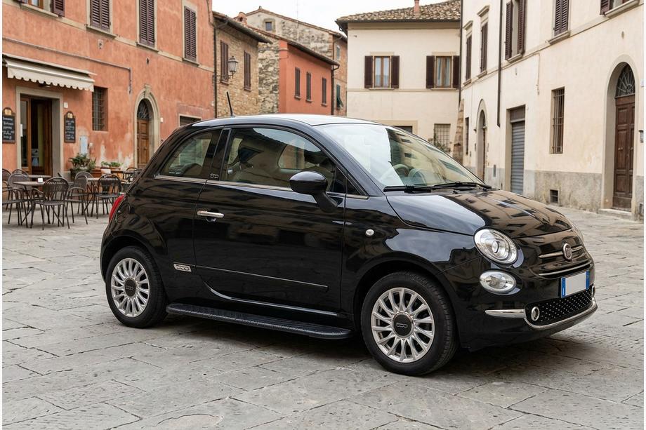 Fiat 500/500L 2013–2022 Bosphorus Black side steps (2 st., aluminium) Image