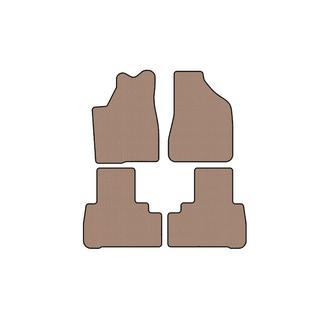 Rubberen automatten Carsuit (Beige) foto 1