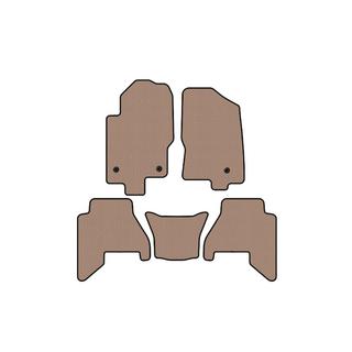Rubberen automatten Carsuit V2 (2 rijen, Beige, 2010-2014) foto 1