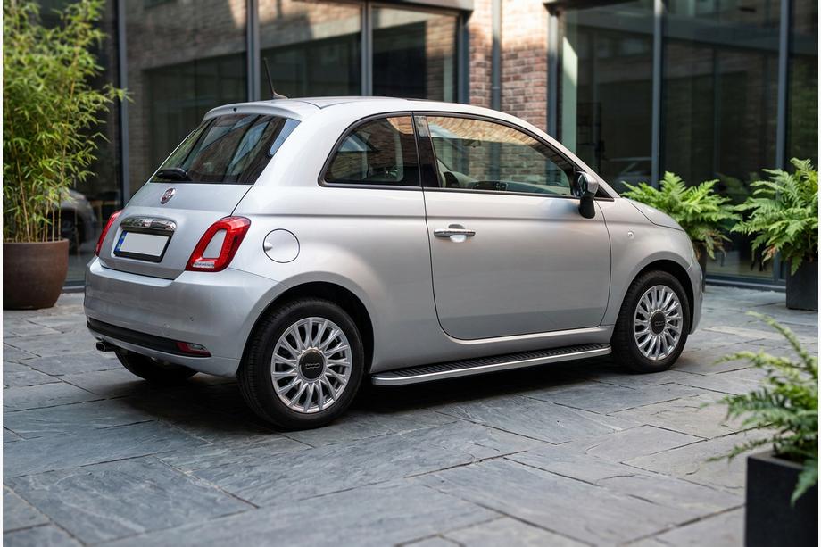 Fiat 500/500L 2013–2022 Side steps Tayga Grey (set van 2, aluminium) Image