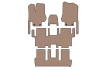 Nissan Quest 2011–2017 Rubberen automatten Carsuit (3 rijen, 7-zits, beige) foto 1