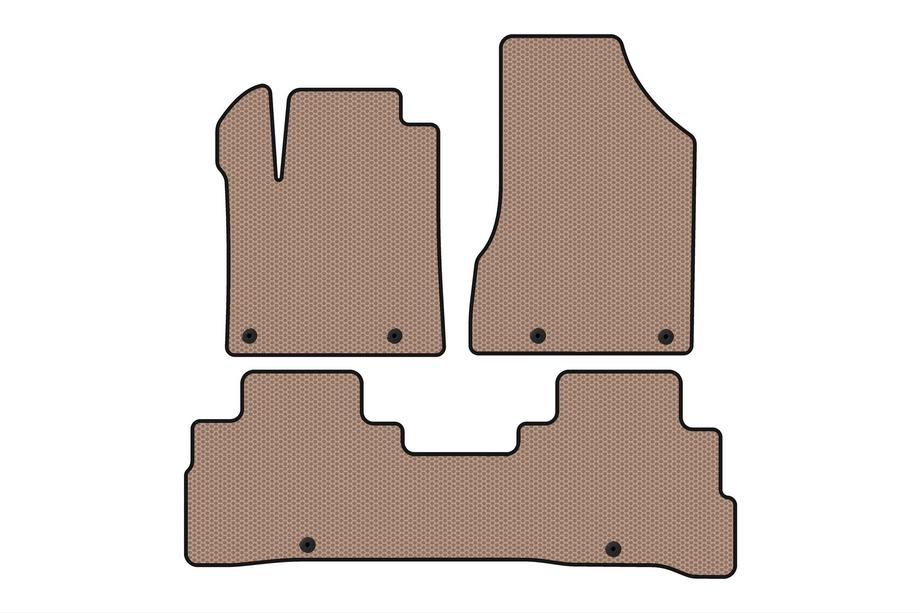 Nissan Murano 2014– Rubberen automatten Carsuit (2014-2019, beige) Foto 1