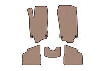 Opel Corsa C 2000–2006 Rubberen automatten Carsuit (Beige) foto 1