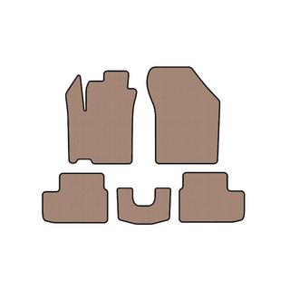 Rubberen automatten Carsuit (HB, beige) Opel Agila 2007–2015 foto 1