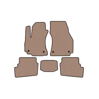 Rubberen automatten Carsuit (2 rijen, 2003-2005, 7-zits, beige) Opel Zafira A 1998–2005 foto 1