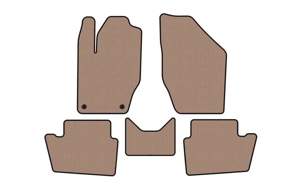 Peugeot 408 2010–2018 Rubberen automatten Carsuit (Beige) Image