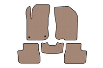 Peugeot 208 2012–2019 Rubberen automatten Carsuit (Beige) foto 1
