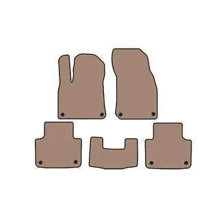 Rubberen automatten Carsuit (Beige) foto 1