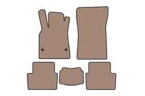 Renault Fluence 2009–2016 Rubberen automatten Carsuit (SD, beige) foto 1