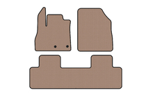 Renault Scenic/Grand 2016–2025 Rubberen automatten Carsuit (5-zits, beige) foto 1