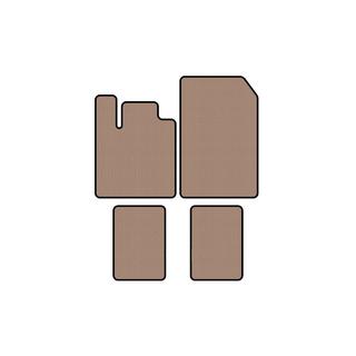 Rubberen automatten Carsuit (Beige) foto 1