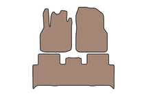 Renault Scenic/Grand 2003–2009 Rubberen automatten Carsuit (2 rijen, beige) foto 1