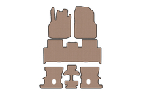 Renault Scenic/Grand 2003–2009 Carsuit rubberen automatten voor het interieur (3 rijen, beige) foto 1
