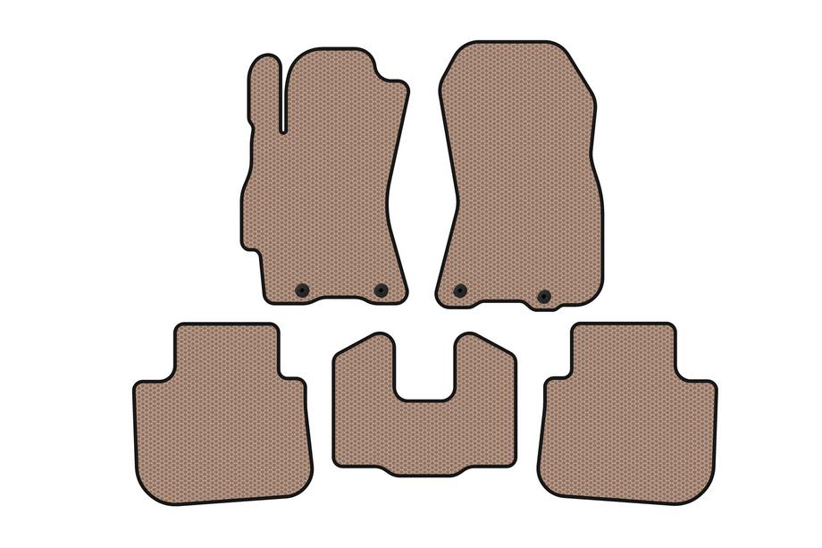 Subaru Outback 2009–2014 Rubberen automatten Carsuit (Beige) Image