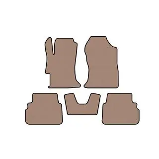 Rubberen vloermatten Carsuit V1 (Beige) foto 1