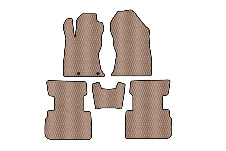 Subaru Forester 2018–2024 Rubberen automatten Carsuit (Beige) Image