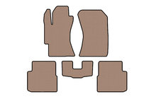 Subaru Impreza 2007–2011 Rubberen automatten Carsuit (HB, beige) foto 1