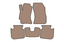 Subaru Legacy 2009–2014 Rubberen automatten Carsuit (2009-2013, SD, beige) foto 1