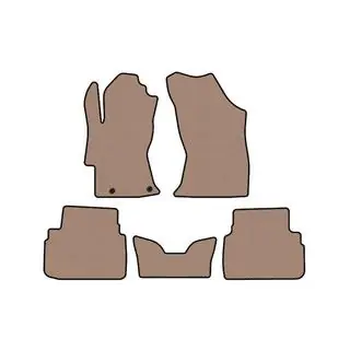 Rubberen automatten Carsuit V2 (Beige) foto 1